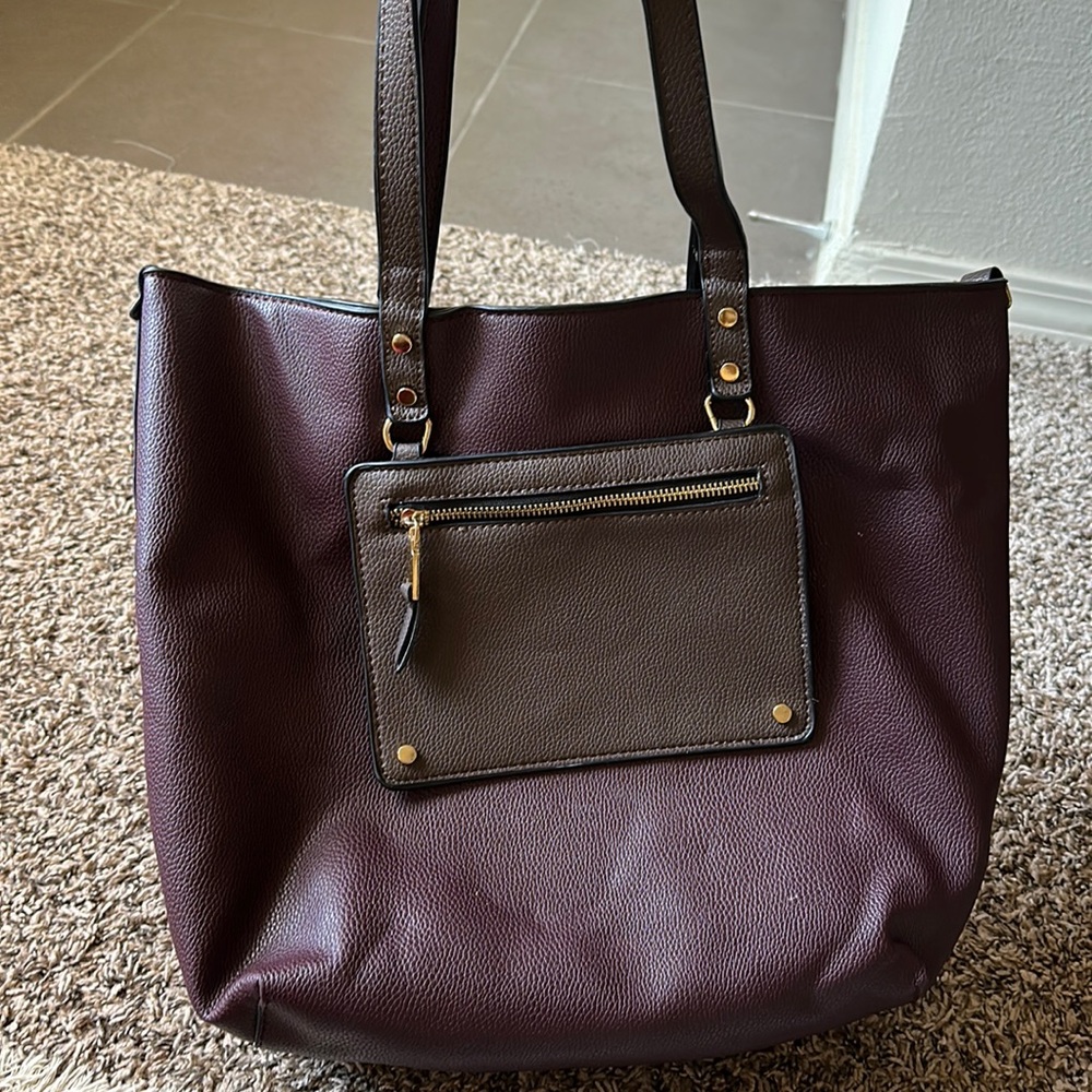 Maroon Tote